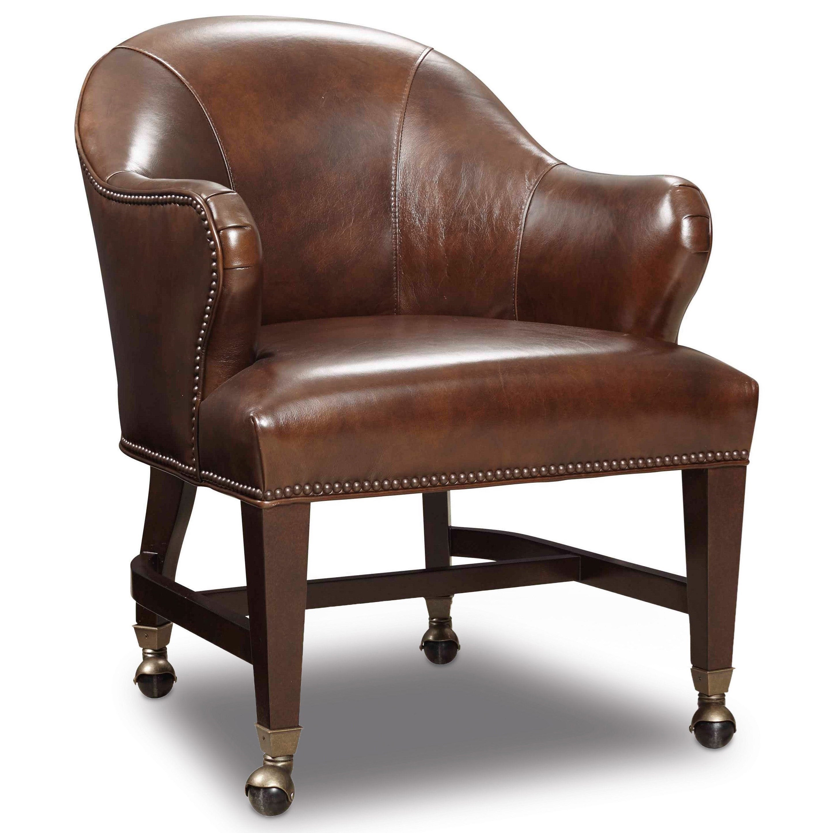 Club chairs on sale with casters
